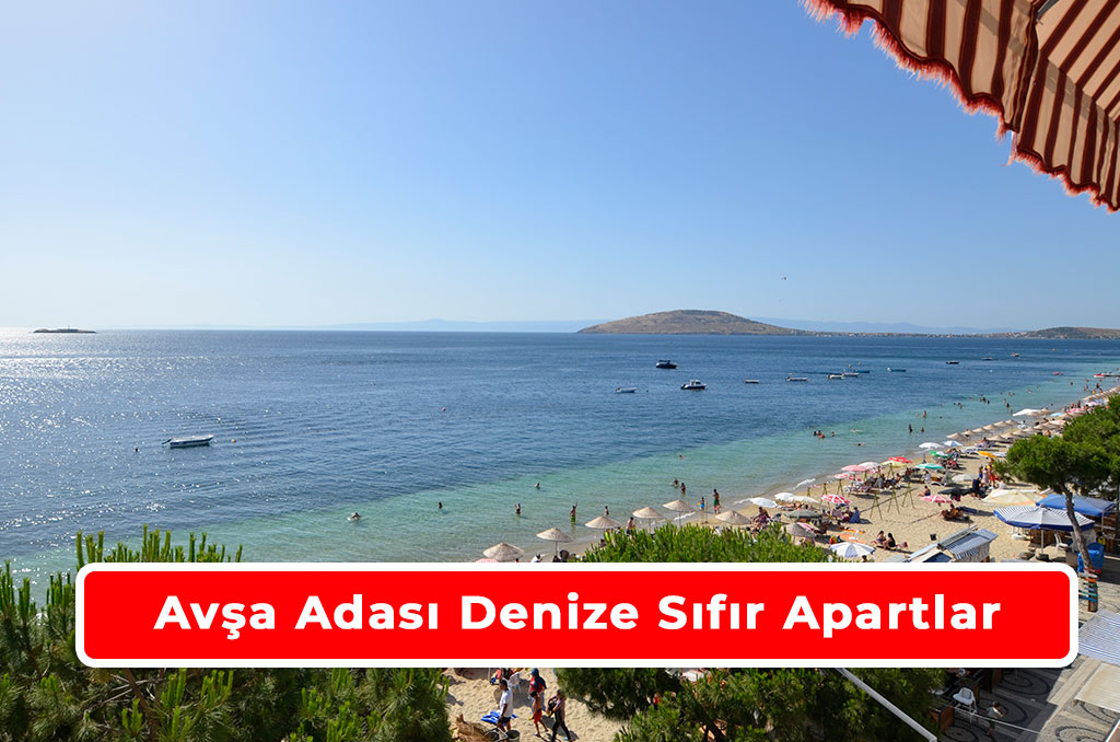 avşa adası denize sıfır apartlar