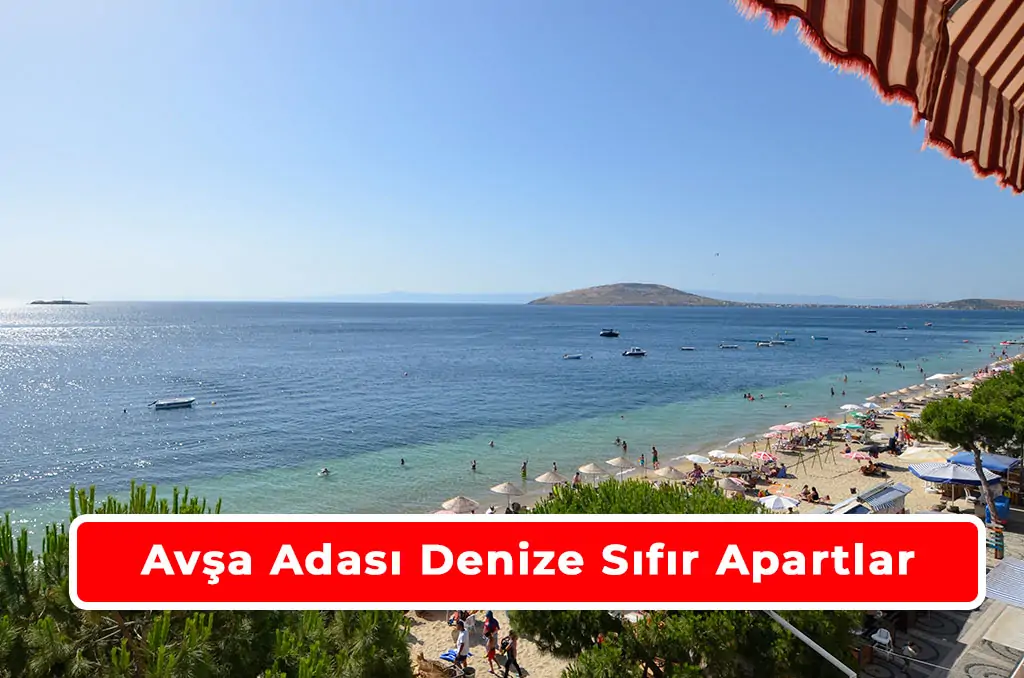 avşa adası denize sıfır apartlar