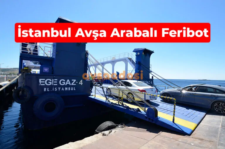 İstanbul Avşa Adası Arabalı Feribot Var mı? – 2026 Yılında Son Durum