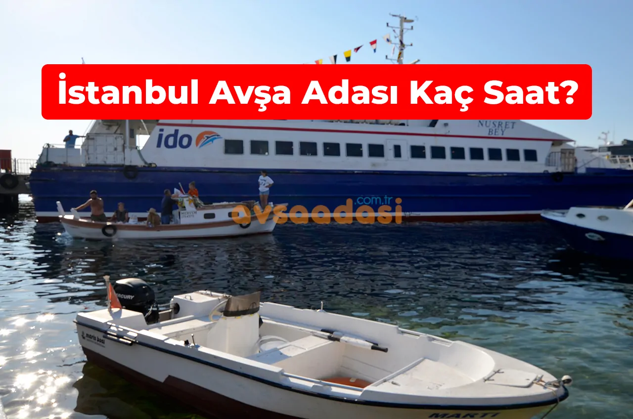 İstanbul Avşa Adası Arası Kaç Saat Sürüyor?