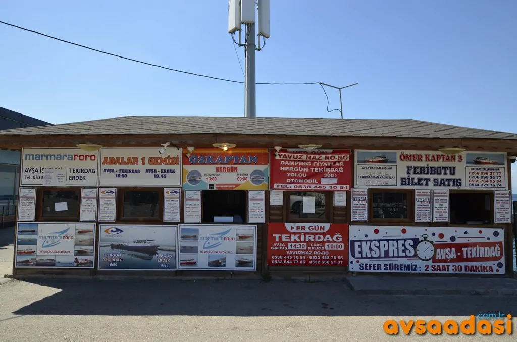 Avşa Adası Feribot Seferleri ve Saatleri 2026