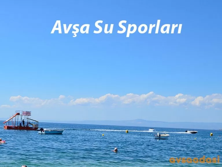 Avşa Adası Su Sporları ve 2026 Kiralama Fiyatları