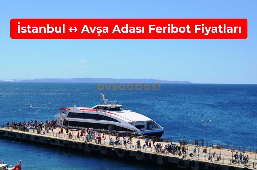 Avşa Adası Feribot Fiyatları 2026
