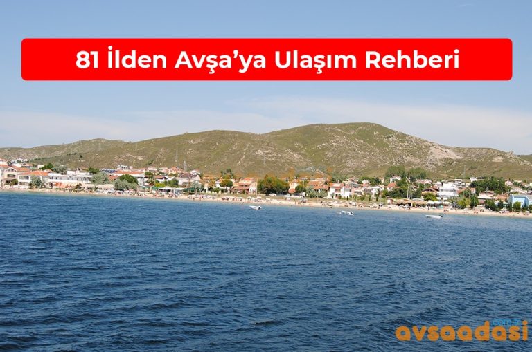 Avşa Adası’na Hangi İlden Nasıl Gidilir? – Kapsamlı 2026 Rota Rehberi