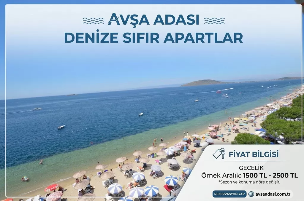 Avşa Adası Denize Sıfır Apartları ve Fiyatları 2026