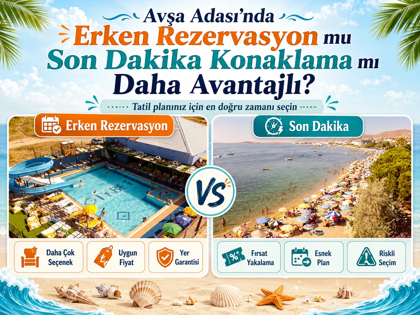 Avşa Adası’nda Erken Rezervasyon mu Son Dakika Konaklama mı Daha Avantajlı?